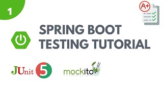 Spring Boot Testing Tutorial  Part 1  Unit Testing with JUnit 5 and Mockito [upl. by Meier605]