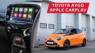 Apple CarPlay in the Toyota AYGO now available in the xplay [upl. by Anwahsed]