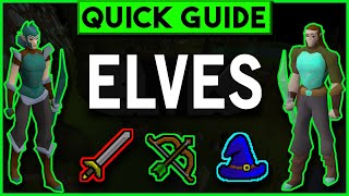 OSRS Elves Slayer Guide  ALL LOCATIONS  Quick Guide 2020 [upl. by Adnylam692]