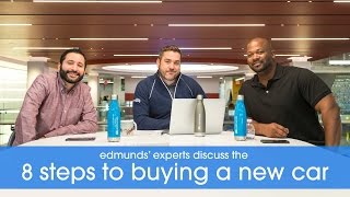 Edmunds Experts Discuss the 8 Steps to Buying a New Car [upl. by Eelir122]