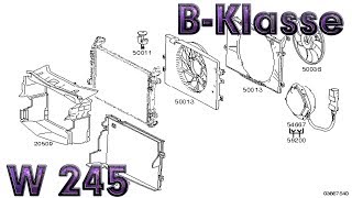 BKlasse W245  Motorkühlung [upl. by Mal]