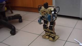 Arduino Humanoid Robot with Robotic Palms 帶可控手掌之Arduino人形機器人 [upl. by Aciraa415]