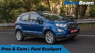 Ford EcoSport  Pros amp Cons  MotorBeam [upl. by Petronilla]