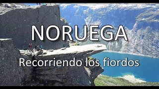 Los fantásticos paisajes de los fiordos de Noruega [upl. by Ahto]