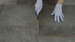 How to apply Bostik Patio Grout [upl. by Akiner]