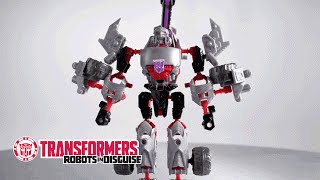 Transformers ConstructBots  Megatron  Instructional Video  Transformers Official [upl. by Aylmer]