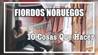 NORUEGA 🇳🇴 Qué VER y HACER en los Fiordos Noruegos [upl. by Edorej]