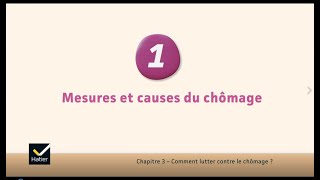 SES cours de Tle  mesures et causes du chômage [upl. by Aivin]