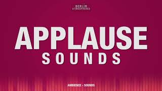 Applause SOUND EFFECT  Applaus SOUNDS Applaudir Audience Clapping SFX [upl. by Conrado]