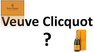 How to say Veuve Clicquot CORRECTLY French Champagne Pronunciation [upl. by Aliekahs]