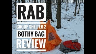 Rab Group Shelter 2 Bothy Bag Review [upl. by Airdnazxela]