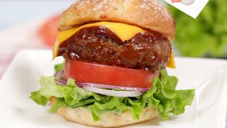 Beef Hamburger Recipe Homemade Beef Patties and Easy Hamburger Sauce  Cooking with Dog [upl. by Norraj176]