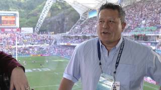 Al Murray Interview with Zinzan Brooke [upl. by Jone]