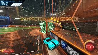 Rocket League Training  Back Wall Shots [upl. by Zalea]