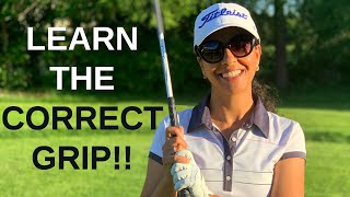 How to Grip the Golf Club Correctly  Attention ALL Beginner Golfers [upl. by Iseabal573]