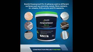 Bostik Powerproof PUD for waterproofing needs [upl. by Danita]