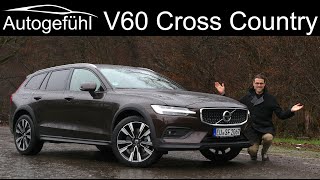 Volvo V60 Cross Country FULL REVIEW new MHEV B5 Diesel 2021 [upl. by Amilas]