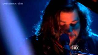 Josh Krajcik  Wild Horses  X Factor USA Top 9 [upl. by Hnahc]