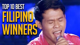 Top 10 Filipino🇵🇭 WINNER Auditions Worldwide [upl. by Emia963]