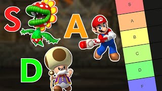 TIER LIST Ranking Mario Sluggers Characters [upl. by Anaujal]