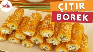 Çıtır Börek Tarifi  Peynirli Börek Tarifi [upl. by Ayrolg]