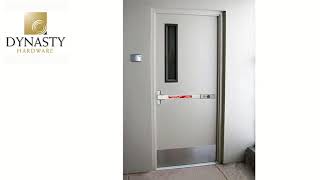 Dynasty Hardware Commercial Door Push Bar Panic Exit Device With Alarm [upl. by Francine309]