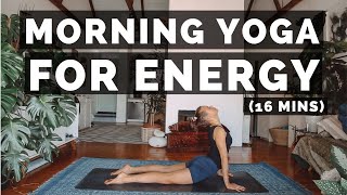 ♥ Energising Morning Yoga Wake Up  Feel amazing♥ [upl. by Josefina341]