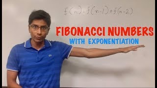 Solving the Fibonacci Sequence with Matrix Exponentiation [upl. by Lotta]