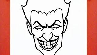 HOW TO DRAW THE JOKER [upl. by Iclehc]