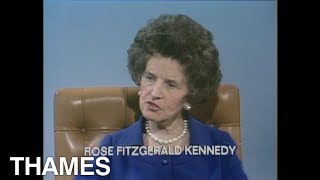 Rose Kennedy Interview 1974 [upl. by Gassman]