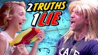 THE TRUTH ABOUT COURTNEY FREAKING MILLER  2 TRUTHS 1 LIE CHALLENGE [upl. by Boynton]