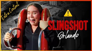 I passed out at the Slingshot Ride in Orlando Florida [upl. by Ailime]