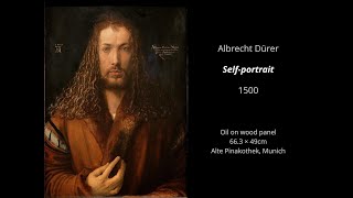 Art analysis of Albrecht Dürers Selfportrait from 1500 [upl. by Ydaj]