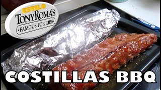 COSTILLAS SALSA BARBACOAAl horno [upl. by Husein]