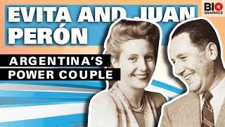 Evita and Juan Perón Argentina’s Power Couple [upl. by Alekehs]