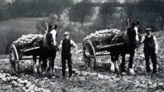 Bothy Ballad and photos from old farming days of NorthEast Scotland [upl. by Nahseez]