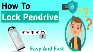 How To Set Password In Pendrive  Lock Pendrive With Password  BitLocker [upl. by Munshi]