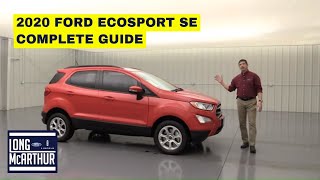 2020 FORD ECOSPORT SE COMPLETE GUIDE [upl. by Elon]