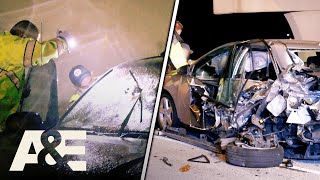 Nightwatch BIGGEST Car Accident Rescues  Part 2  AampE [upl. by Aeila]