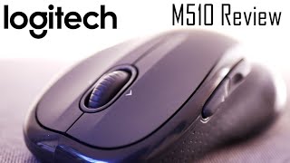 Logitech M510 Wireless Mouse Review [upl. by Leilamag245]