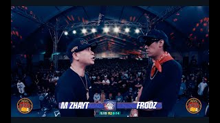 FlipTop  M Zhayt vs Frooz [upl. by Thessa]