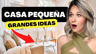 10 IDEAS PARA DECORAR TU CASA PEQUEÑA 😱 Decoración Lujosa y Elegante [upl. by Daberath237]