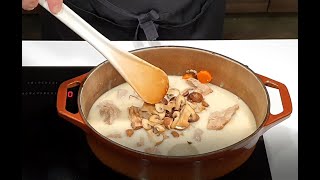 Recette de blanquette de veau simple et onctueuse [upl. by Zeba]