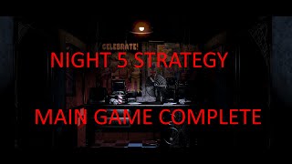 How to beat FNaF 1  Night 5 Walkthrough  FNaF Academy [upl. by Follansbee]