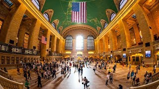 Walking Tour of Grand Central Terminal — New York City 【4K】🇺🇸 [upl. by Korwin]