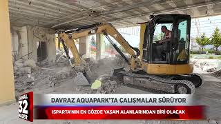 DAVRAZ AQUAPARKTA ÇALIŞMALAR SÜRÜYOR [upl. by Enimaj]