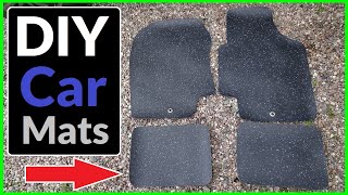 How to Make Your Own Tailored Car Mats DIY Car Project [upl. by Ervin]