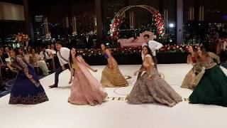 BEST INDIAN BOLLYWOOD WEDDING RECEPTION DANCE 2018 [upl. by Aaron]