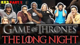 Game of Thrones  8x3 The Long Night Part 1  Group Reaction [upl. by Albin920]