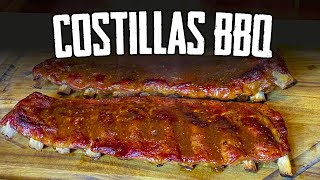 Costillas BBQ en horno convencional  Recetas del Sur [upl. by Mal]